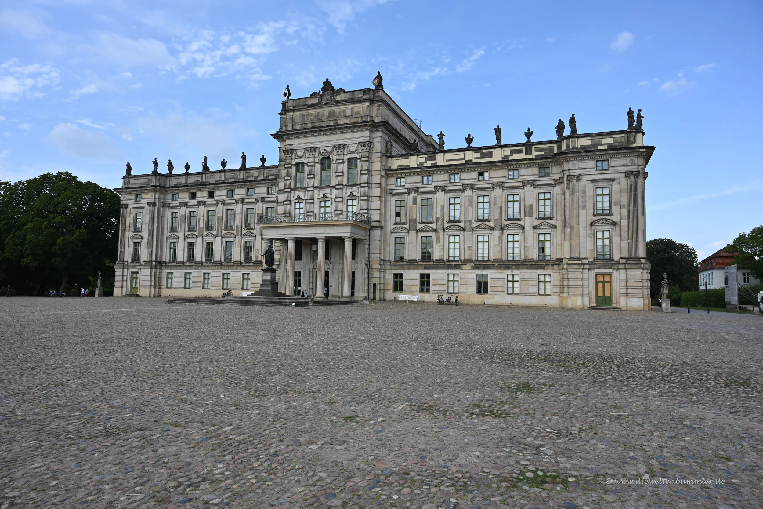 Historisches Schloss Ludwigslust in Mecklenburg-Vorpommern