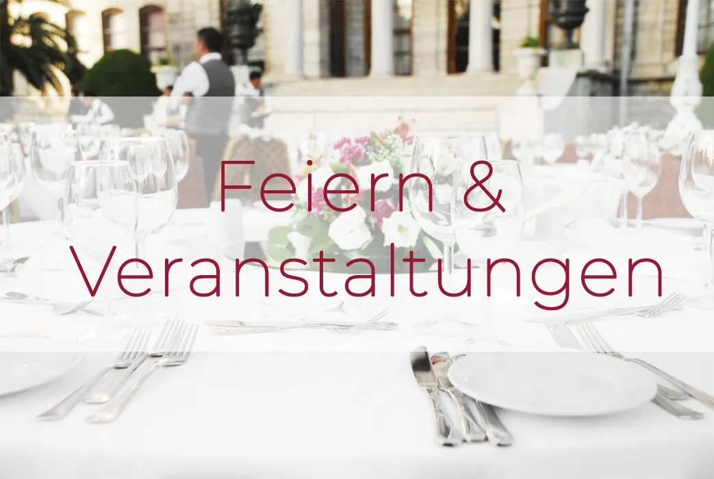 Hochzeitsfeier und Veranstaltungen im Haus Erholung