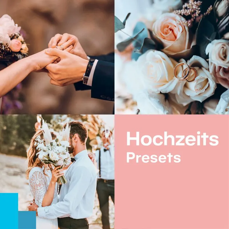 Hochzeitsfotos wunderschön bearbeiten mit gratis Zoner Photo Studio Presets