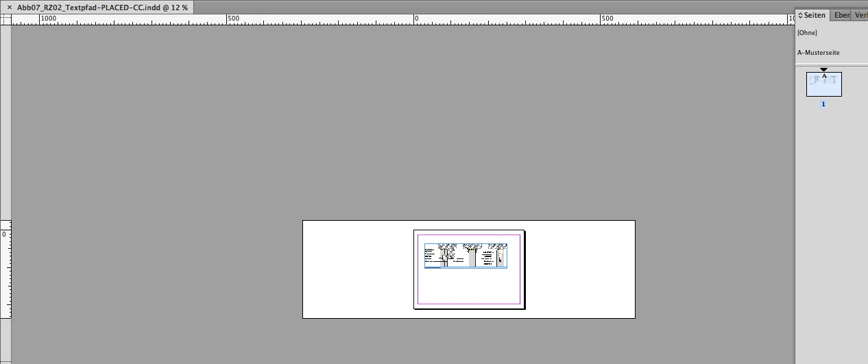 InDesign CC: Illustrator Grafik wird bei unterschiedlichem Zoomlevel wieder sichtbar