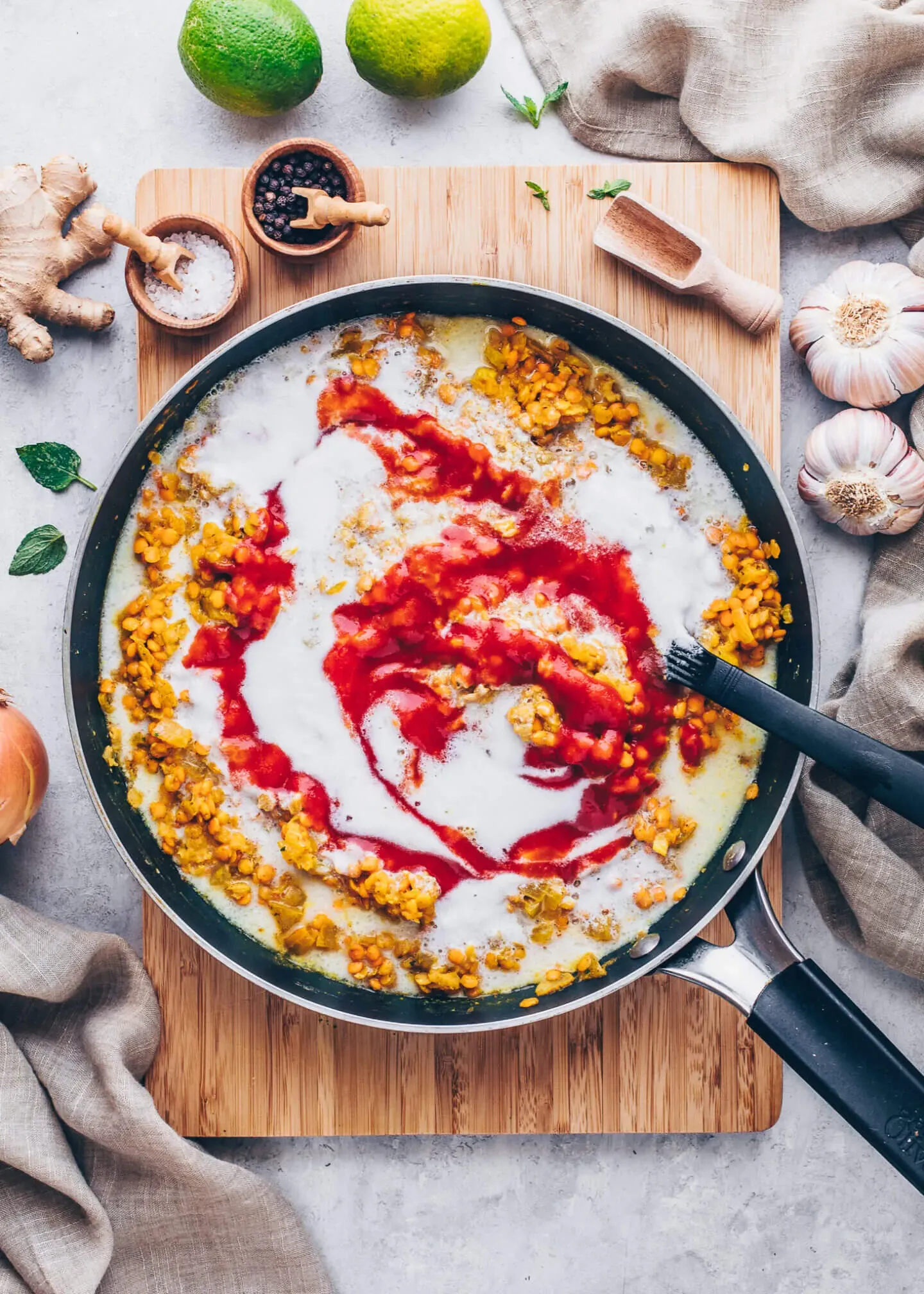 Indisches Linsen Dal Rezept