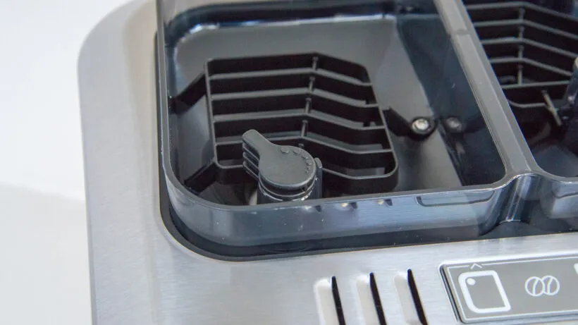 Individueller Mahlgradregler für jedes der zwei Mahlwerke