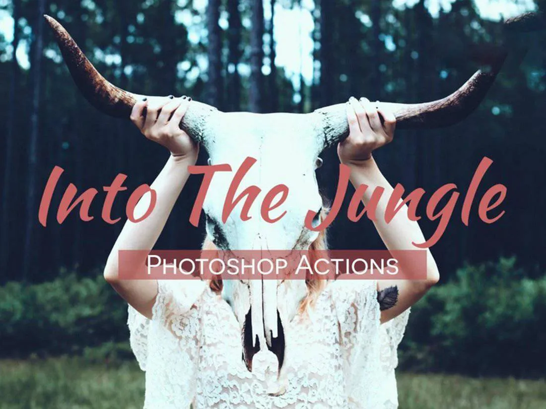 Into The Jungle Photoshop Actions: Zwei kostenlose Actions zur Optimierung von Outdoor-Fotos durch natürliche Kontrast- und Farbtonanpassung
