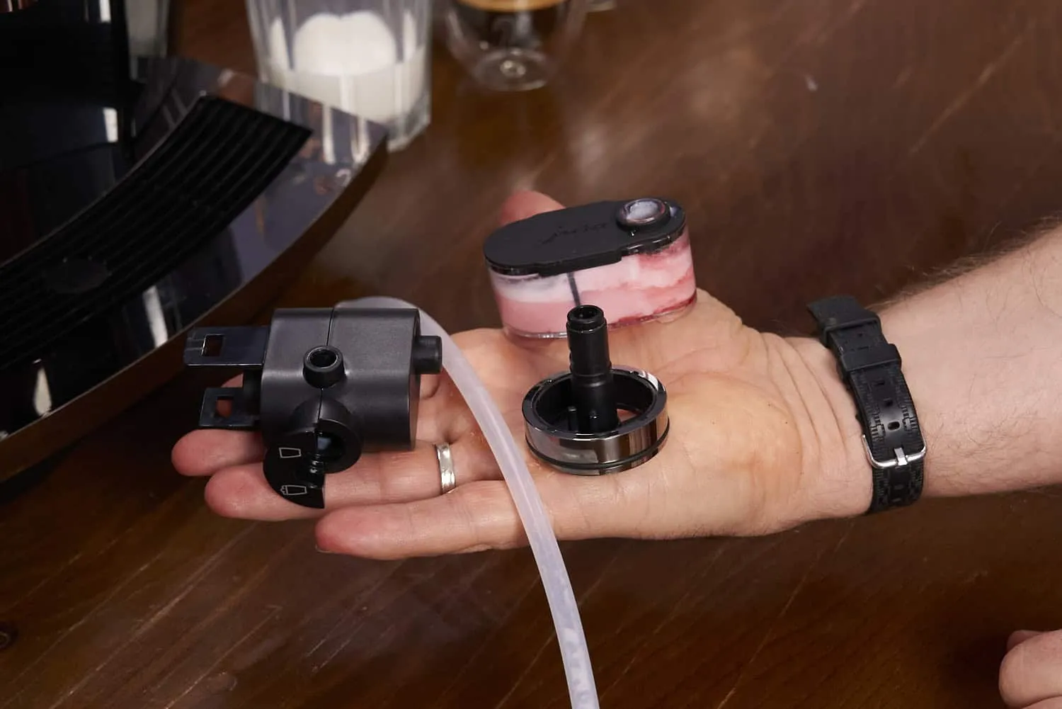 Jura J10 Einzelteile Milchschaumsystem