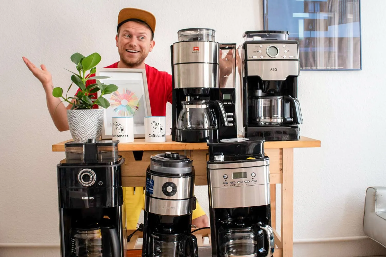 Kaffeemaschine mit Mahlwerk Test: Kaffeemaschinen Mit Mahlwerk Arne Happy