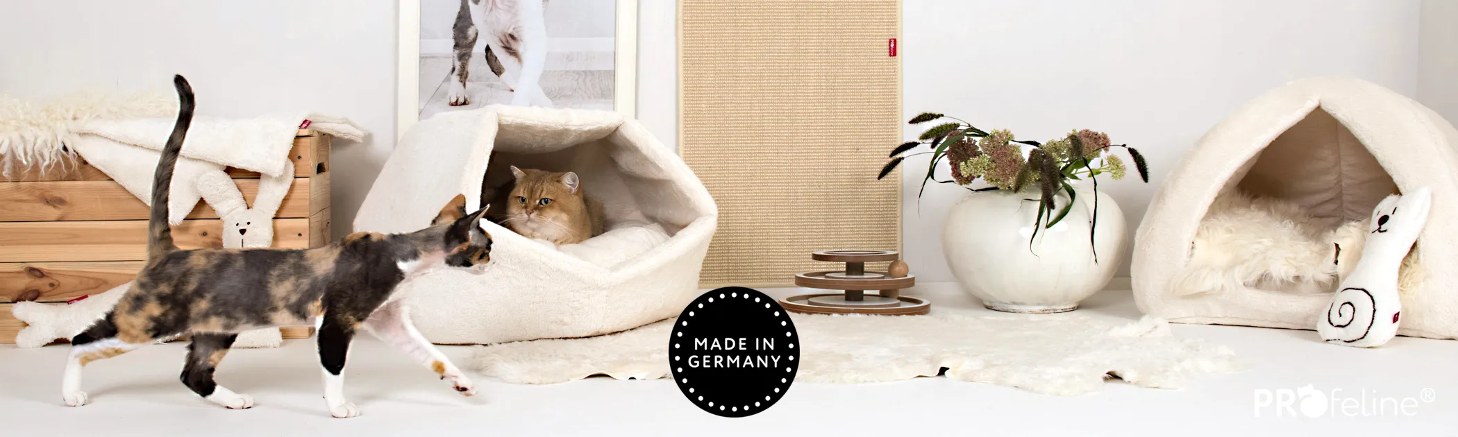 Katzenhöhlen gross Baumwolle