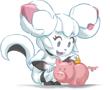 Kiki, das Maskottchen von Krita, als Sparschwein, symbolisiert die Unterstützung der Community für die Weiterentwicklung des Open-Source-Projekts Krita 5.