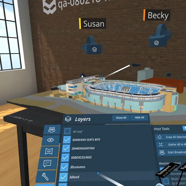 Kollaborative VR-Anwendung für Ingenieure im Bauwesen