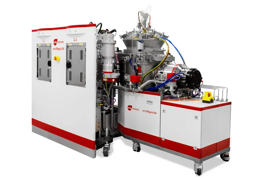 Kompaktes PVD-System scia Magna 200 für Magnetron-Sputteranwendungen