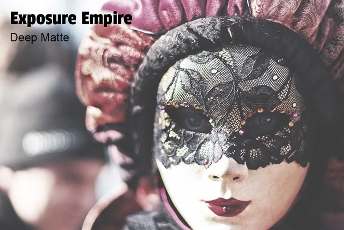 Kostenlose Deep Matte Photoshop Action für Porträts und Nahaufnahmen mit Tiefe und Stimmung, inklusive Lightroom-Preset