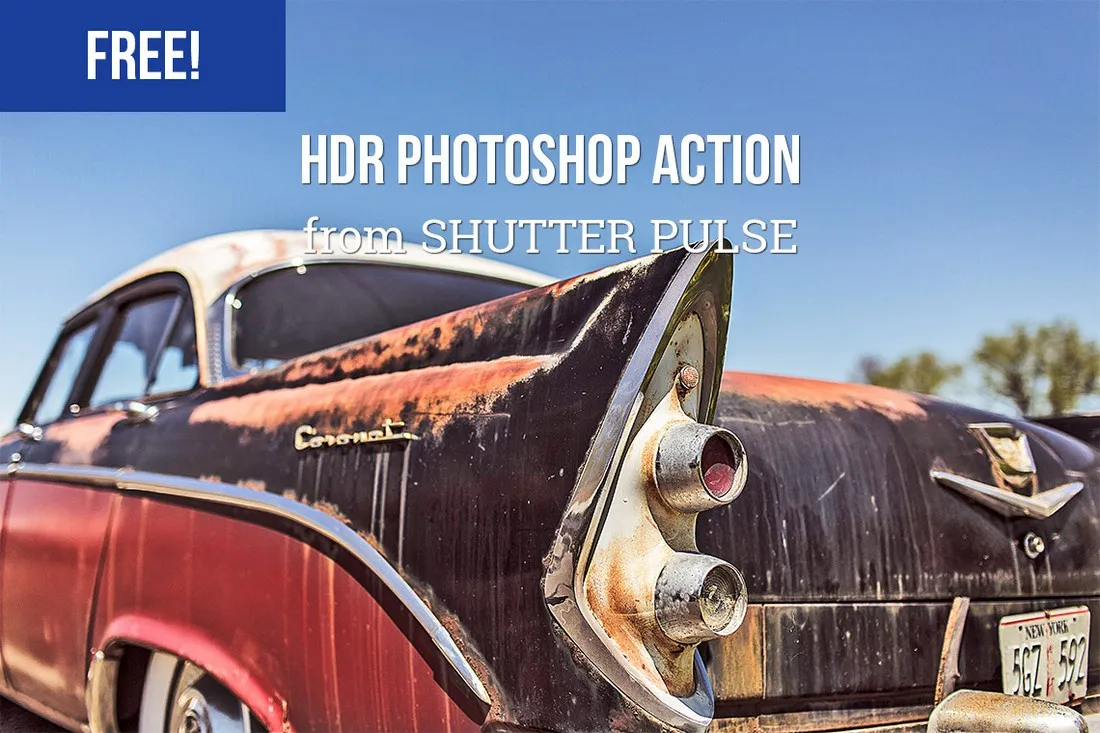 Kostenlose HDR Photoshop Action zur Optimierung und Verbesserung von Objekt- und Porträtfotografie mit HDR-Filter