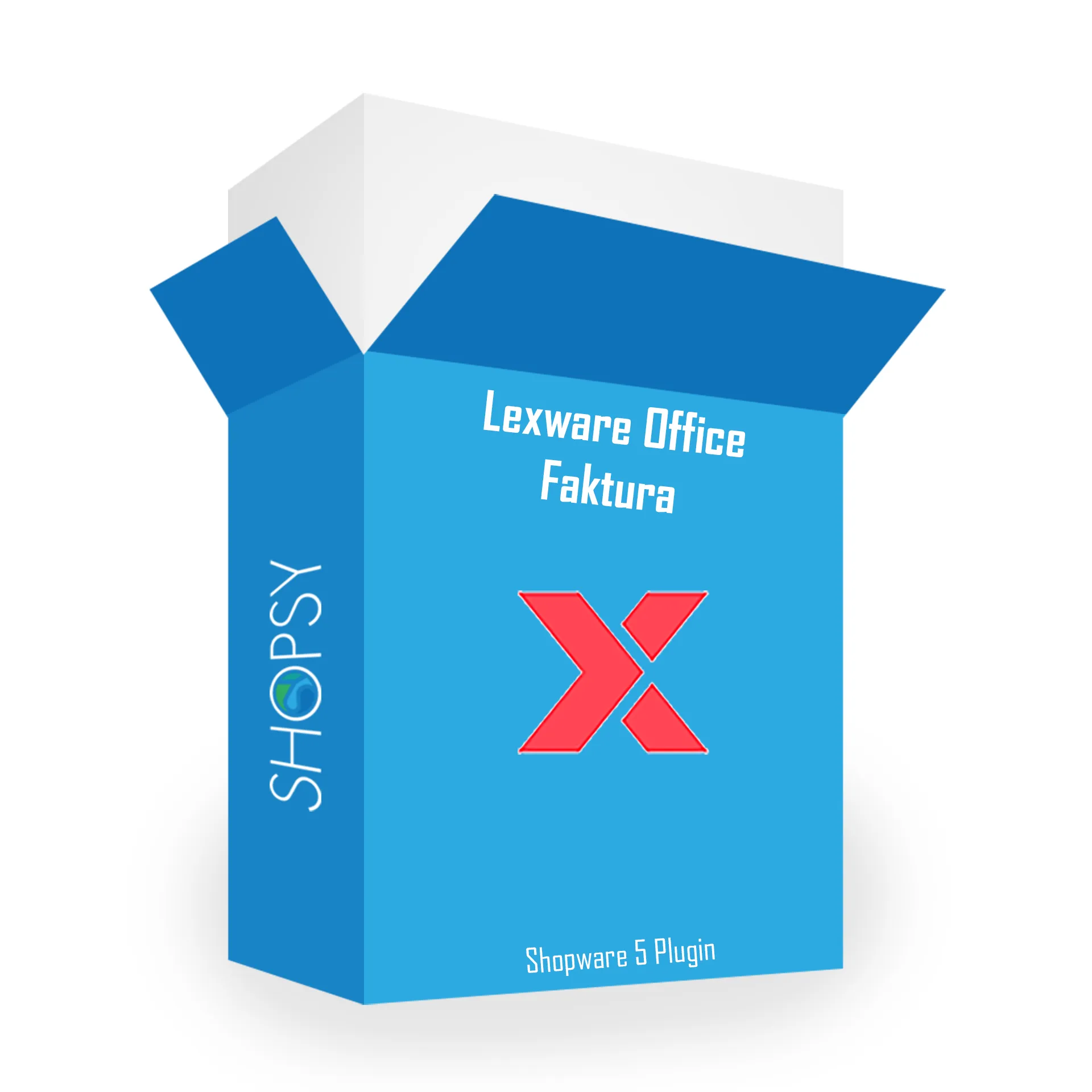 Lexware Office Factura Plugin Oberfläche in Shopware