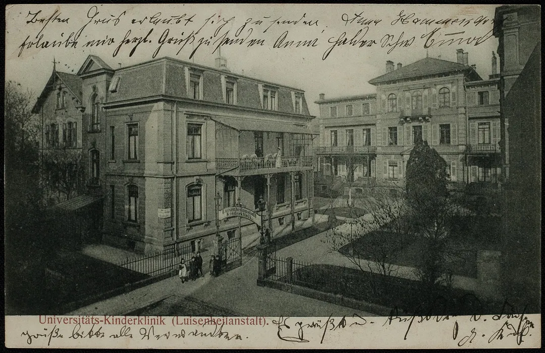 Luisenheilanstalt in Heidelberg war der erste Ort, an dem die Moro Suppe zur Behandlung von Durchfall eingesetzt wurde