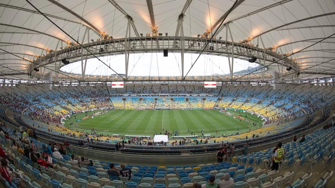 Maracanã-Stadion in Rio de Janeiro, Schauplatz des WM 2014 Finales