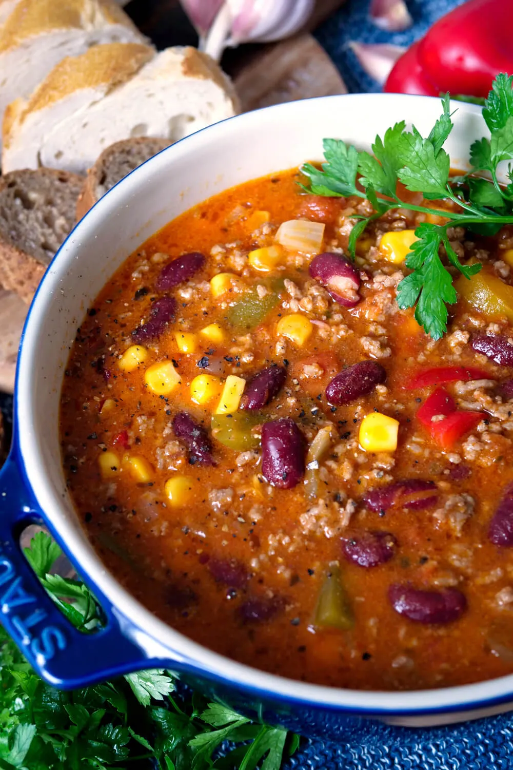 Mitternachtssuppe für die Party