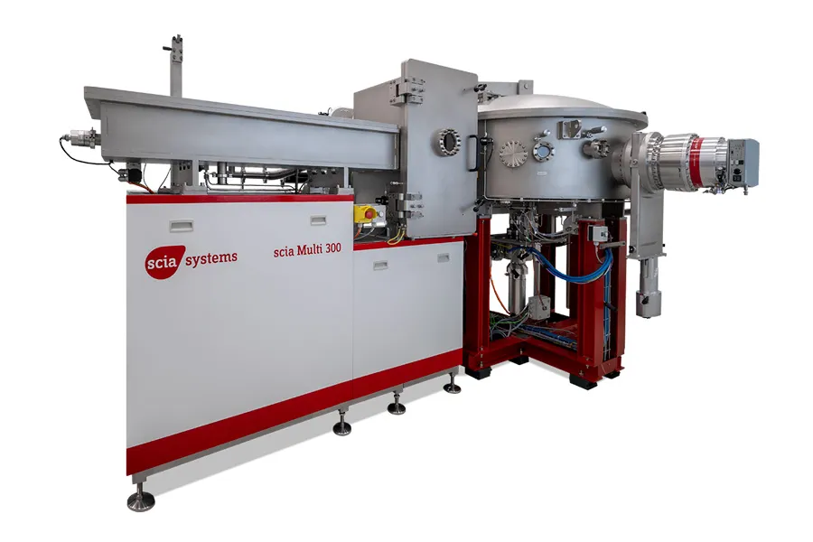 Multifunktionale PVD-Anlage scia Multi 300 für Magnetron-Sputtern