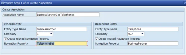 OData-Dienst – Assoziation: Kardinalität und Navigationseigenschaften