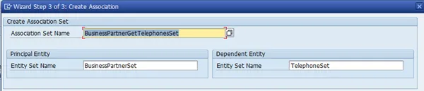 OData-Dienst – Übersicht der Assoziationserstellung
