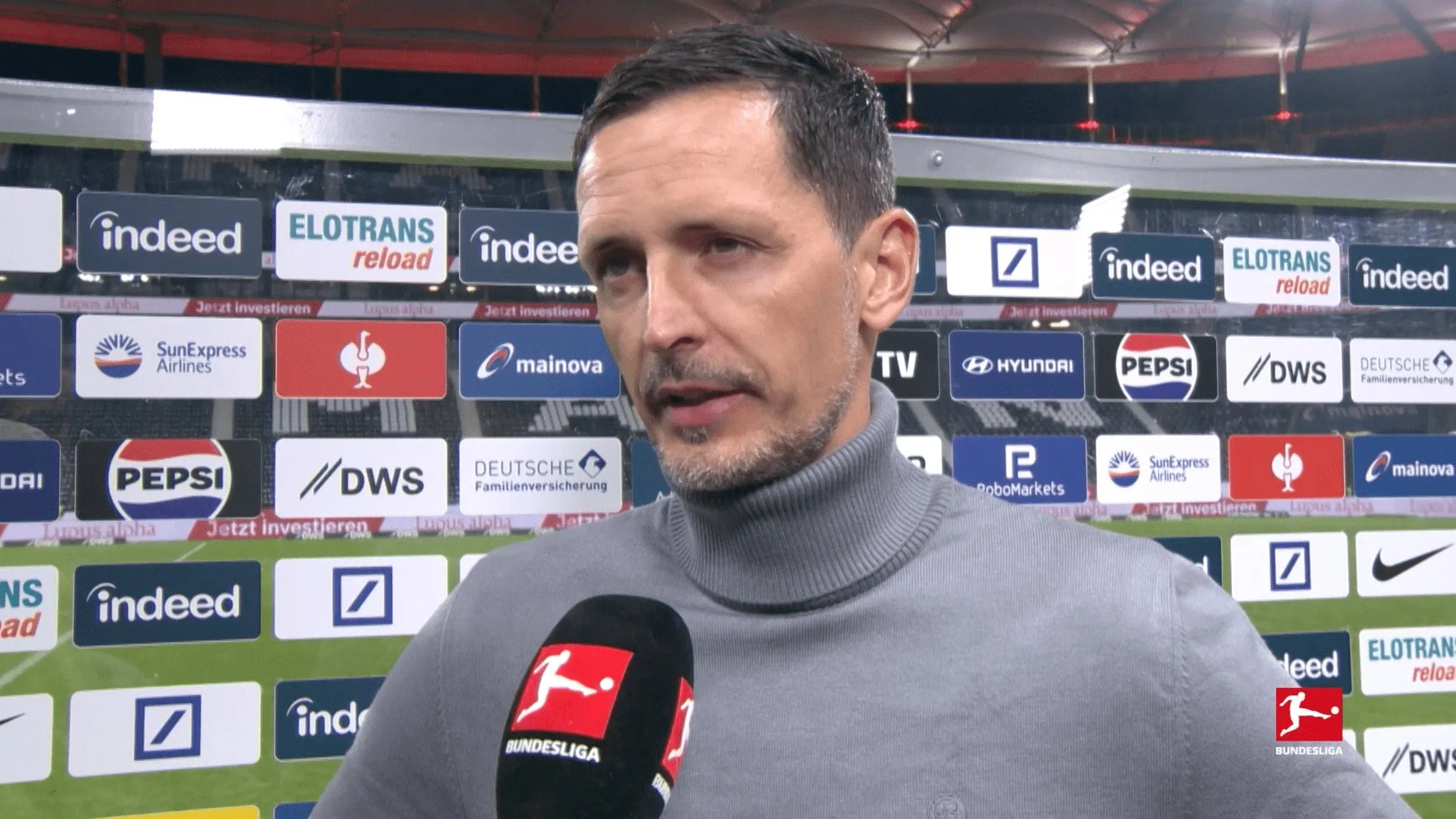 Omar Marmoush im Jubel nach seinem Tor