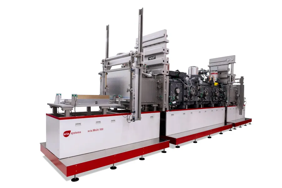 Optische Beschichtungsanlage scia Opto 300 mit Ionenstrahlsputter-Technologie