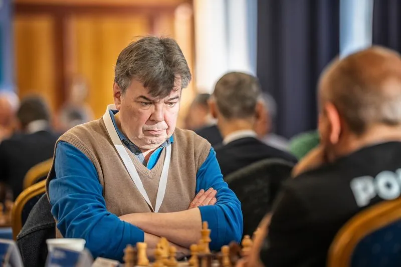 Peter Kranzl, möglicherweise ein Spieler oder Funktionär bei der Senioren-Schachweltmeisterschaft.