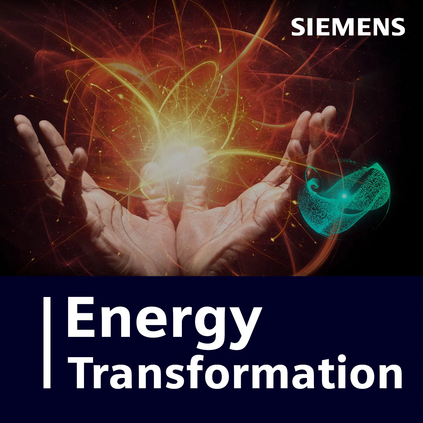 Podcast-Cover des Energy Transformation Podcasts, der über Trends und die Zukunft der Energie- und Versorgungsindustrie informiert.
