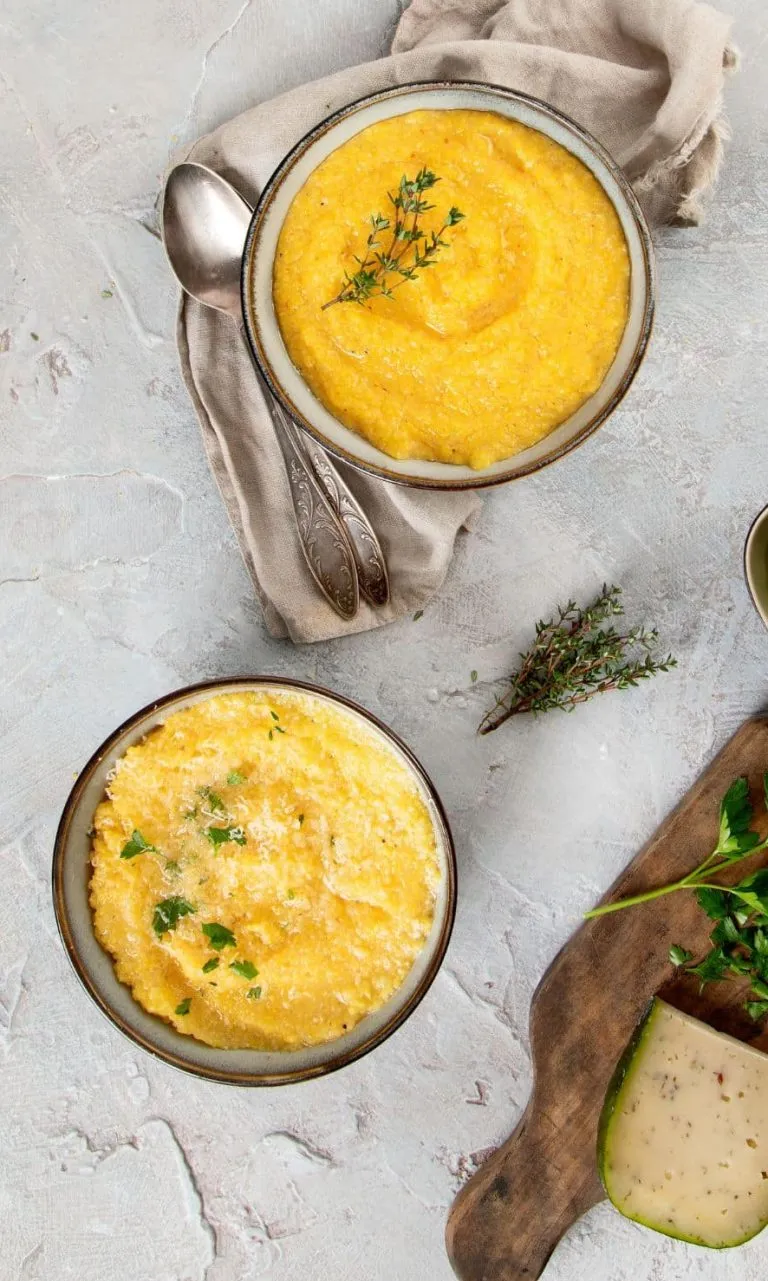 Polenta zum Pinnen.