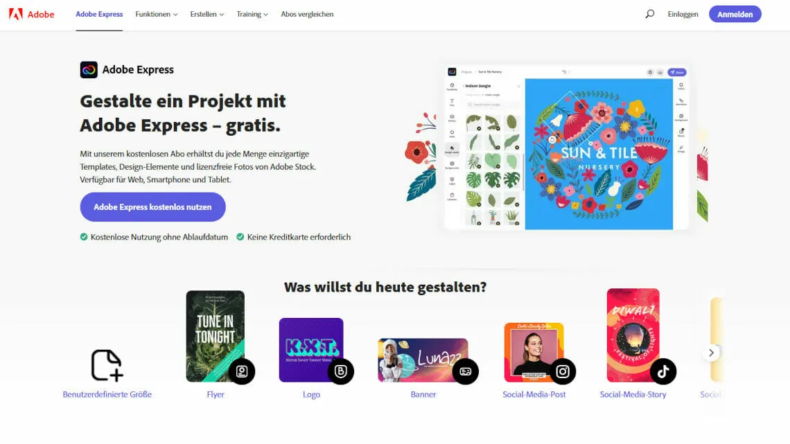 PowerPoint Online Alternative Adobe Express
