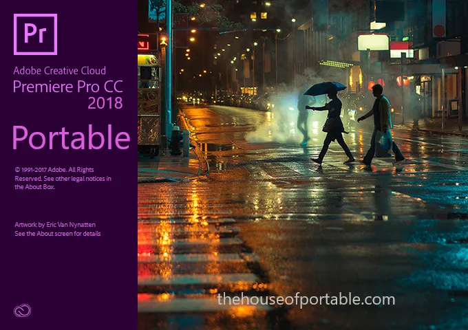 Premiere 2018 Portable: Benutzeroberfläche der Videobearbeitungssoftware