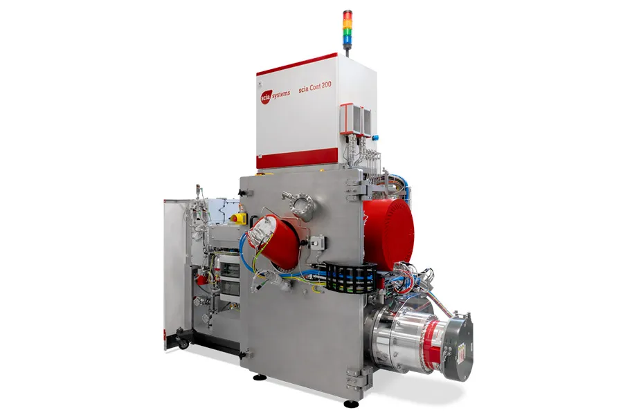 PVD-Anlage scia Coat 200 für Präzisionsbeschichtungen im Ionenstrahlsputtern