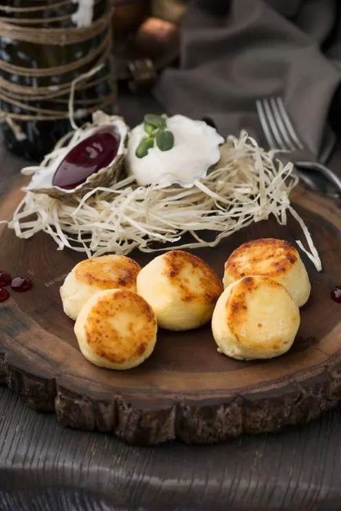 Quarkklöße (Syrnyky)