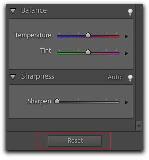 Rechtes Panel im vollständigen Bearbeitungsmodus von Photoshop Elements 9 mit geöffneten Effekten