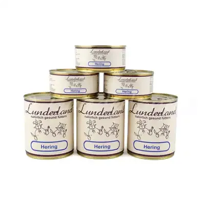 Reine Lachs-Reinfleischdosen in bester Qualität für eine gesunde Hundeernährung