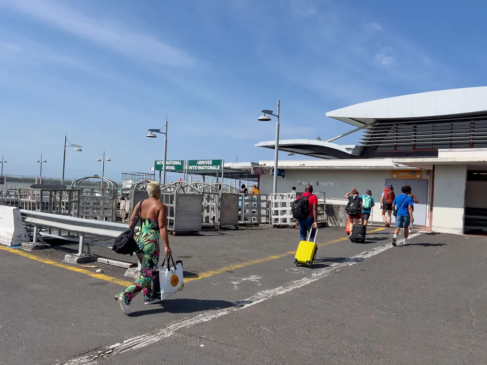 Reise mit der Karibikfaehre