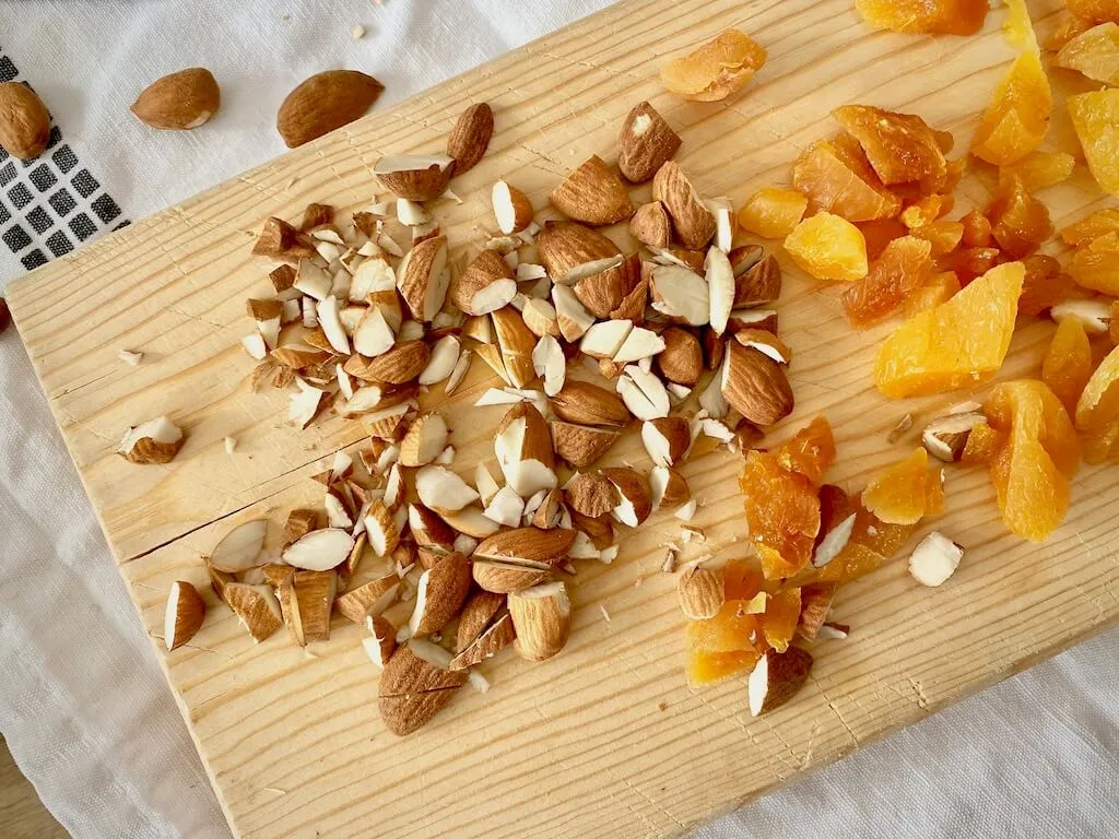 Rezept Protein Müsliriegel Mandel-Feige Zubereitung