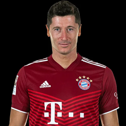 Robert Lewandowski erzielt das Tor zum 1:0 für Bayern München gegen Villarreal