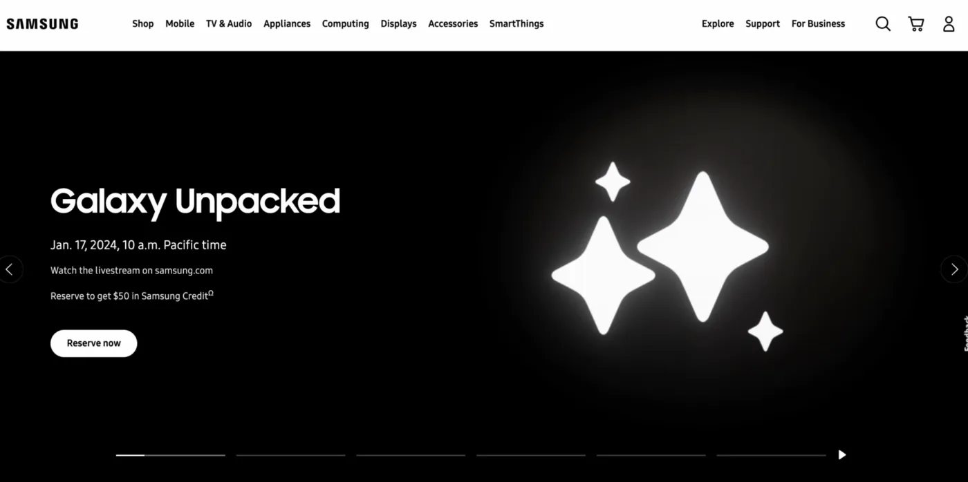 Samsung Galaxy Smartphone und Smart TV in einer modernen Wohnumgebung