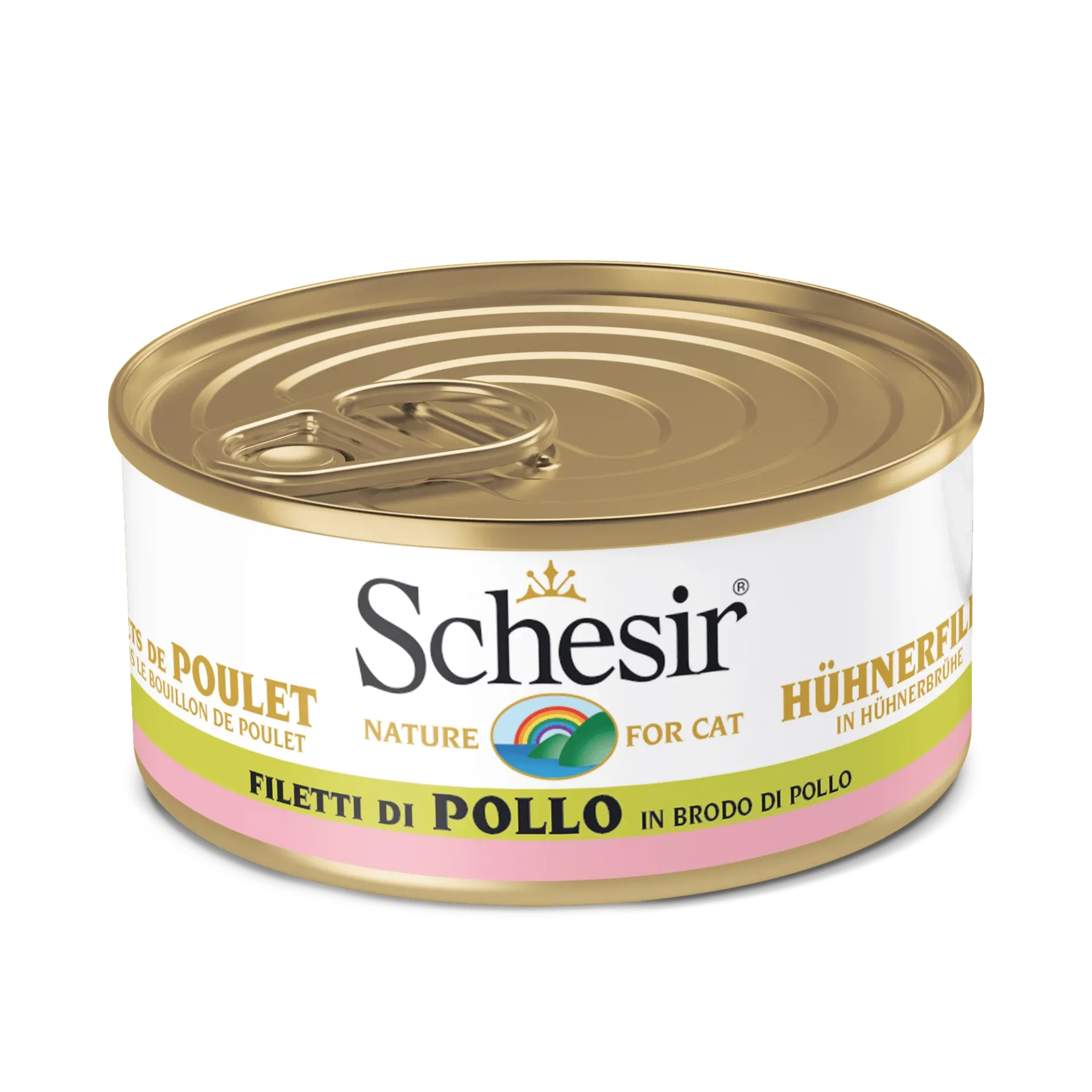 Schesir Katzenbrühe Hühnerfilet für empfindliche Katzen