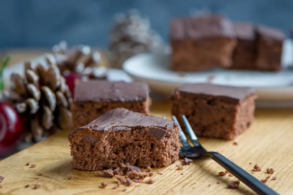 Schoko Gewürzkuchen zu Weihnachten