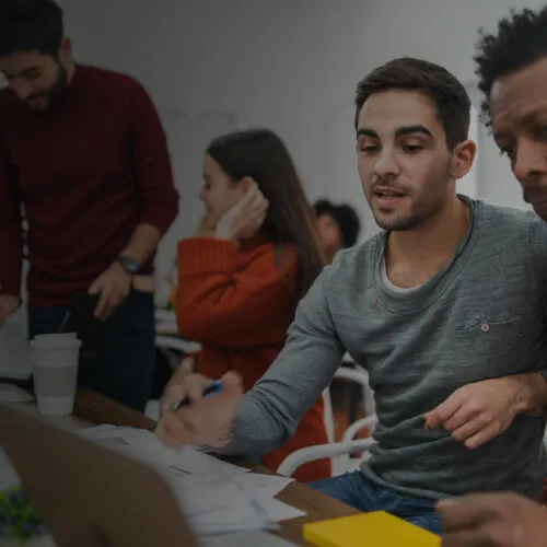 Schüler bei berufsvorbereitenden Maßnahmen am BSZ