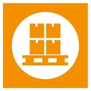 Schüler in einem Lagerlogistik-Schulungsraum