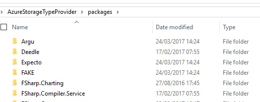Screenshot eines Dateiverzeichnisses mit Softwarekomponenten