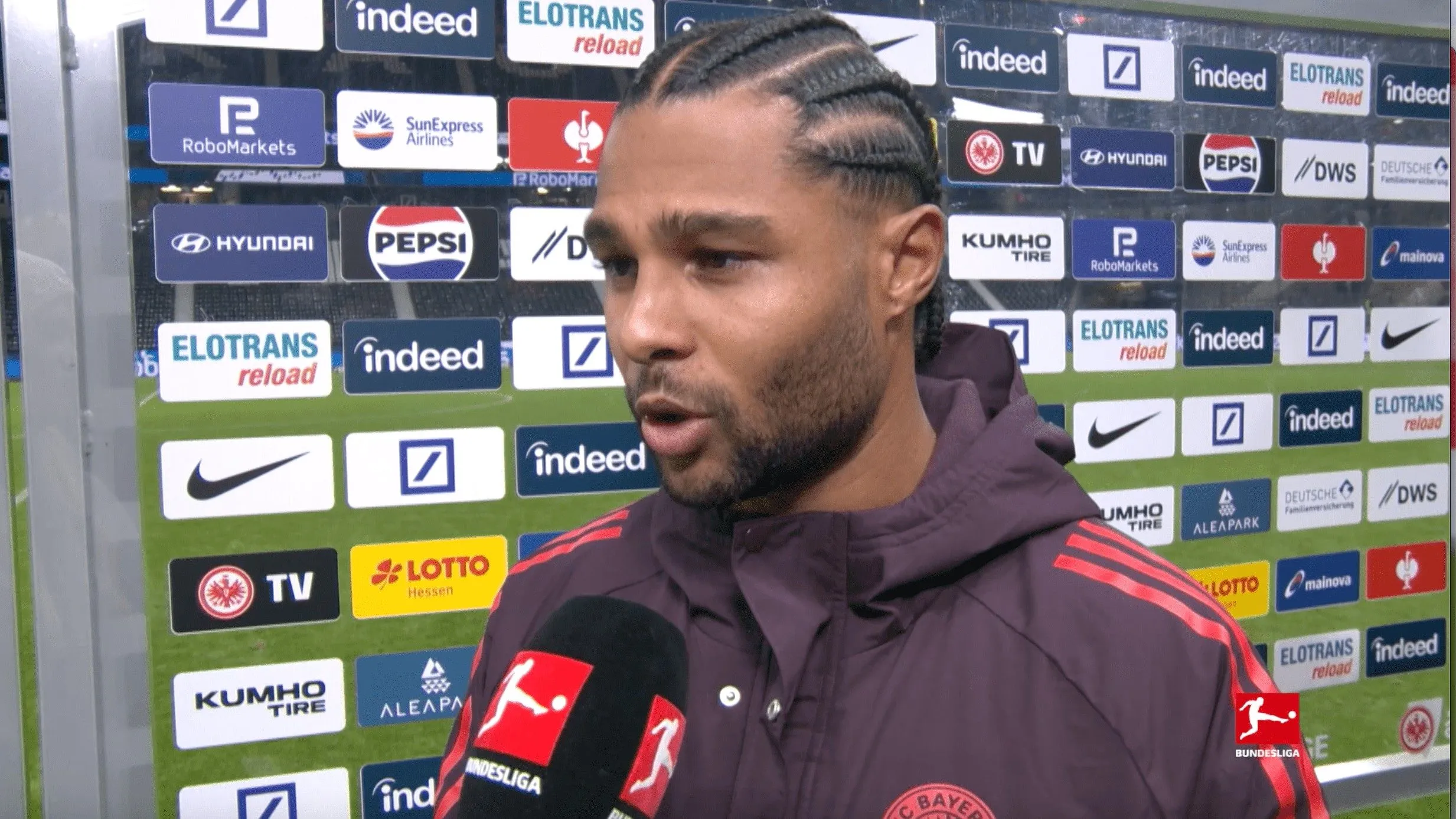 Serge Gnabry in Aktion