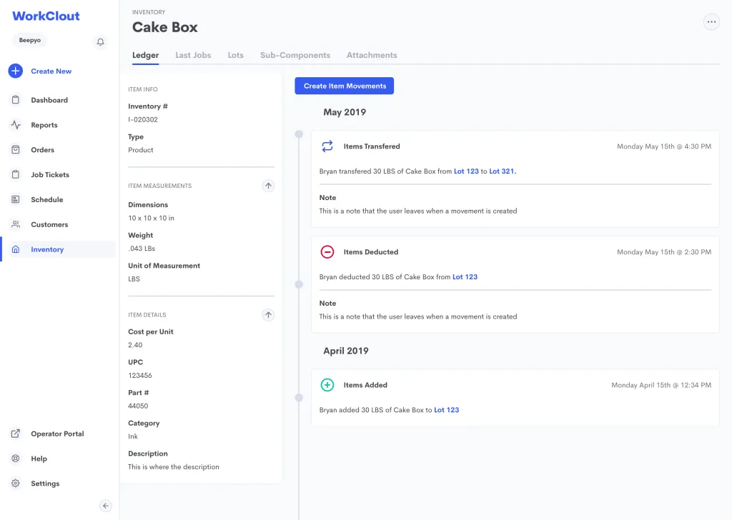 Software zur Bestandsverwaltung
