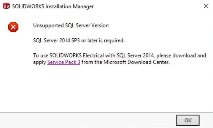 SolidWorks Installationsmanager mit Produktauswahl