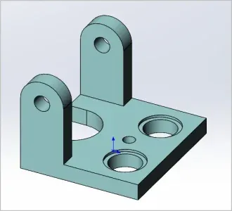 SolidWorks Maker Benutzeroberfläche mit aktivierter Standardkonfiguration und unterdrückter 'Fillet Major'-Konfiguration in der Feature-Baumstruktur.