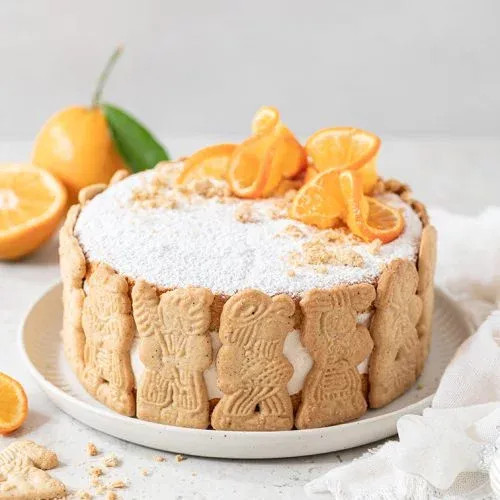Spekulatius-Käsesahne-Törtchen Rezept | Cremig fluffig, knusprig - das perfekte Adventstörtchen | speculoos cake | © monsieurmuffin.de