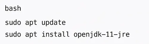 Terminalbefehle zur Installation von OpenJDK 11 auf Ubuntu