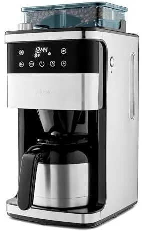 Test Kaffeemaschine mit Mahlwerk: Medion MD19911