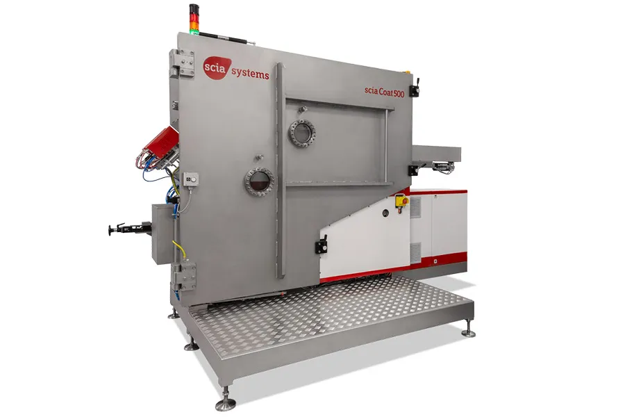 Vakuumbeschichtungsanlage scia Coat 500 für fortschrittliches Ionenstrahlsputtern